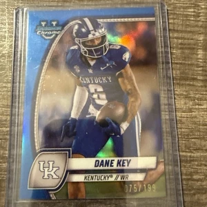 2024 Bowman University Chrome - Dane Key #50 Blue Refractor /199 (RC) - Bild 1 von 2