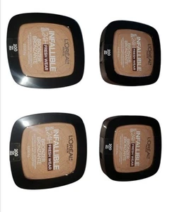 4 L'OREAL Paris INFALLIBLE 24hr FRESH WEAR SOFT MATTE BRONZER 200 Fair - Picture 1 of 1