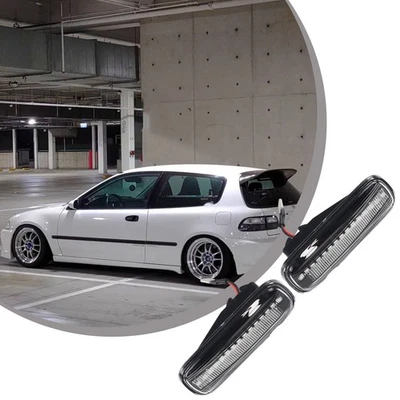Dynamic Turn Signal Lights for Civic EK9 95 00 Set of 2 Greater Visibility - Image 1 of 4