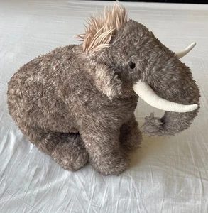 Jellycat Cassius Woolly Mammoth Plush Stuffed Animal Brown - EXCELLENT CONDITION - Picture 1 of 4