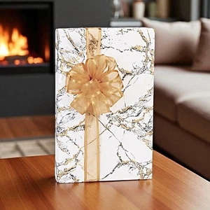 MARBLE Print Design 24" Gift WRAPPING Paper Choose Length Amount - Picture 1 of 2