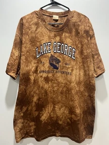 Lake George Adirondack Adventure XL Unisex Braun Shirt - Bild 1 von 5
