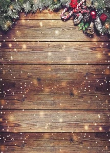 150 x 210 cm Schneeflocke Glitter Weihnachten Holz Fotografie - Bild 1 von 1