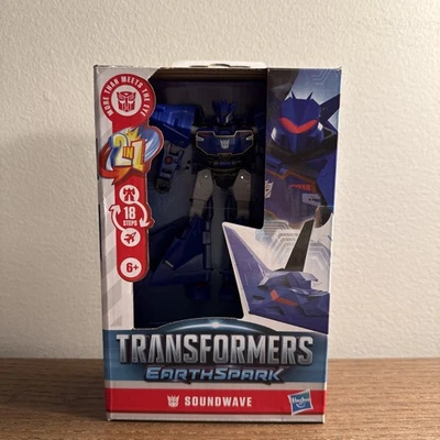 Transformers Earthspark Soundwave Deluxe MISB NEW - Image 1 of 4