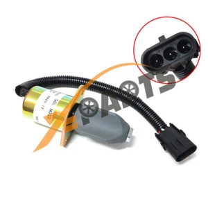 1 pcs 3919422 Fuel Shutdown Solenoid 12V for Cummins Heavy Equipment - Picture 1 of 6