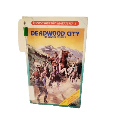 1989 Choose Your Own Adventure Deadwood City #8 Book - Image 1 of 4