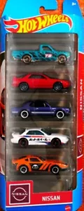 Hot Wheels Nissan 5 Pack Silvia Skyline Fairlady Datson - Picture 1 of 2