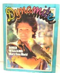 VTG DYNAMITE MAGAZINE- ROBIN WILLIAMS w/ Bonus SCHOLASTIC 1979 #61 - Picture 1 of 9