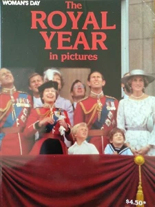 Rare Vintage Woman's Day The Royal Year In Pictures Queen Elizabeth II FP TRKD - Picture 1 of 12
