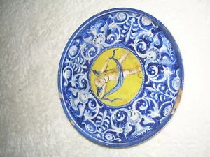 MAIOLICA CANTAGALLI - ALZATINA DIPINTA - Picture 1 of 5
