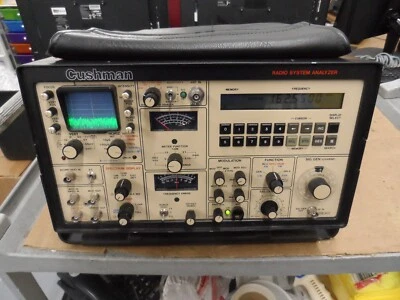 Monitor de servicio de comunicaciones Cushman CE-6000 con manual de servicio - VENDIDO COMOIS Foto 1 de 4