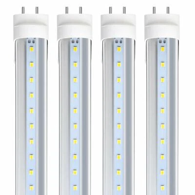 50Pcs JESLED 4FT LED Tube Light Bulbs 6000K 22W G13 Bi-Pin T8 F32T8 Shop Lights - Image 1 of 4