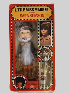 Vintage 1980 Sara Stimson "LITTLE MISS MARKER" Doll by IDEAL New In Box - Picture 1 of 8