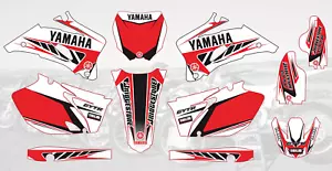 5198 MX MOTOCROSS GRAPHICS DECALS STICKERS FOR YAMAHA YZ250F YZ450F 2006-2009 - Picture 1 of 1