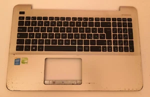ASUS F555L Series Italian Touchpad Keyboard - F555LJ Gold Palmrest Cover Case 2 - Picture 1 of 2