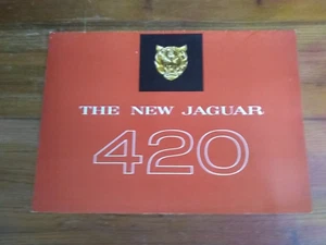 JAGUAR 420 SALES BROCHURE, 1960S. - Picture 1 of 2