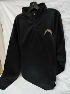 Profile Big & Tall NFL 1/4Zip Birdseye Poly Shirt Los Angeles Chargers 5XL Navy - Bild 1 von 1