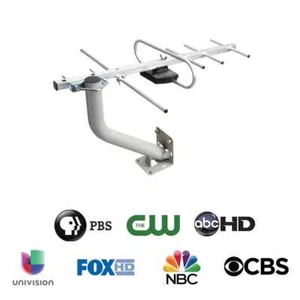 onn. Antena exterior de TV 4K HD con alcance de 60 millas ONB17CH003E - Imagen 1 de 7