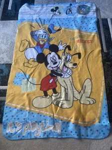 Mickey Mouse Fleece Blanket - Picture 1 of 1