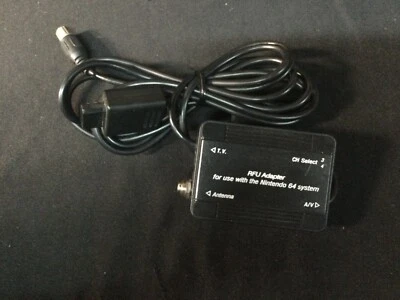 RF Switch N64 Nintendo 64 Performance RFU Adapter P-067 Wire  Tested Cable - Image 1 of 4