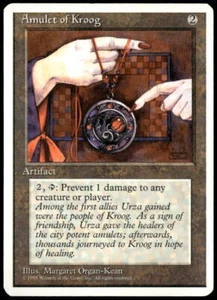 Fourth Edition Amulet of Kroog Magic: The Gathering - Picture 1 of 2