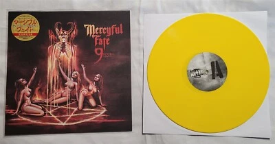 Mercyful Fate 9 Tour Europe 1999 Yellow Vinyl Record new  - Image 1 of 3