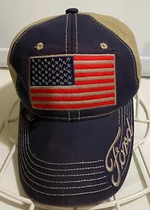 BALL CAP, FORD, BARELY USED, ONE SIZE FITS ALL - Picture 1 of 1