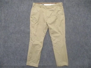J Crew Pants Men's 36x30 *36x28 Khaki Ludlow Duca Visconti Chino Italy Trouser - Picture 1 of 18