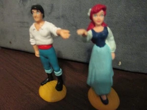 Die kleine Meerjungfrau Walt Disney Applause Figuren Eric & Ariel -3,5" groß - Bild 1 von 3