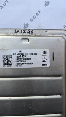 Used 2016-2018 GMC Sierra 1500 GM E92 ECU 12678939 /12674052 - Image 1 of 4