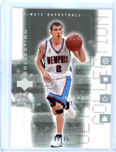 2001-02 Upper Deck Ultimate Collection Platinum #29 Jason Williams No 9 of 25 - Picture 1 of 2