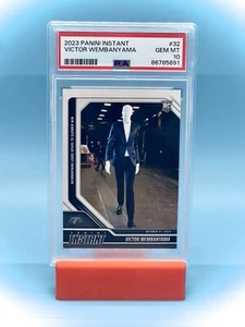 2023 Panini Instant Victor Wembanyama #32 SLENDERMAN RC 10/31/23 PSA 10 - Picture 1 of 2