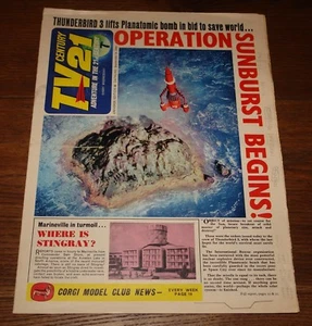 TV CENTURY 21 TV21 COMIC NO. #88 GERRY ANDERSON THUNDERBIRDS DR WHO STINGRAY XL5 - Imagen 1 de 11