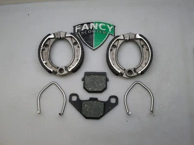 Juego de zapatas de freno ETON Viper 50cc 70cc 90cc 2 tiempos y 4 tiempos Foto 1 de 4