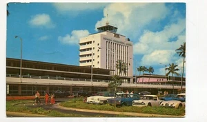 Vintage Postcard HONOLULU INTERNATIONAL AIRPORT 1965 exterior - Picture 1 of 2