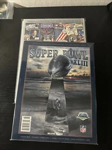 Super Bowl Programs 1991 & 2009 Tampa Cardinals Steelers NYG Buffalo NFL  - Picture 1 of 24