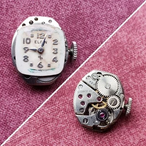 Elgin USA 702 Damen Armbanduhr Werk 17 Jewels Vintage Teil WP2 - Bild 1 von 9