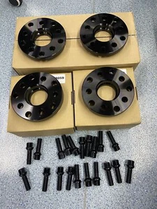 4x fit Audi VolksWagen Staggered 15 MM & 20 MM Wheel Spacers 5x100 5x112 57.1 Xm - Picture 1 of 11