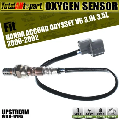 Sensor de oxígeno O2 para Honda Accord Odyssey V6 3,0 L 3,5 L J30A1 2000-2002 aguas arriba Foto 1 de 4