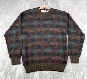 Florence Tricot Wool Blend Sweater Men’s M Multicolor Made in Italy Vintage - Picture 1 of 8