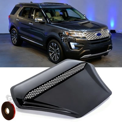 For Ford Explorer Car Air Flow Intake Scoop Hood Bonnet Decorative Vent Cover US Foto 1 de 4