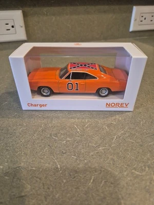 NOREV 1969 Dodge Charger General Lee Dukes of Hazzard 1:43 Diecast - Image 1 of 4