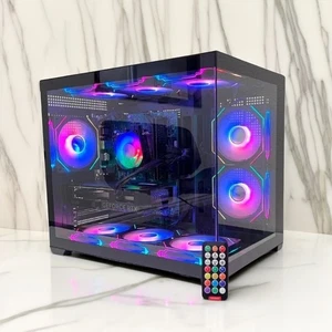 Gaming PC ARGB UP i9-11900F 5.20 GHz 32GB RAM 1TB SSD RTX 3050 WIN 11 WIFI 6 BT - Picture 1 of 7