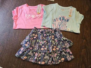 Girls Skirt and Teeshirt Set Size 7/8 - Picture 1 of 7