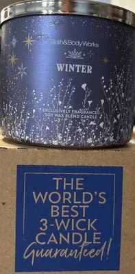 “Winter”  ☃️🌨️☃️3-Wick 14.5 Oz Scented Candle.  ☃️🌨️☃️ Bath & Body Works - Image 1 of 4