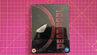 DEADPOOL - UK EXCLUSIVE BLU RAY STEELBOOK - NEW & SEALED - Image 1 of 2