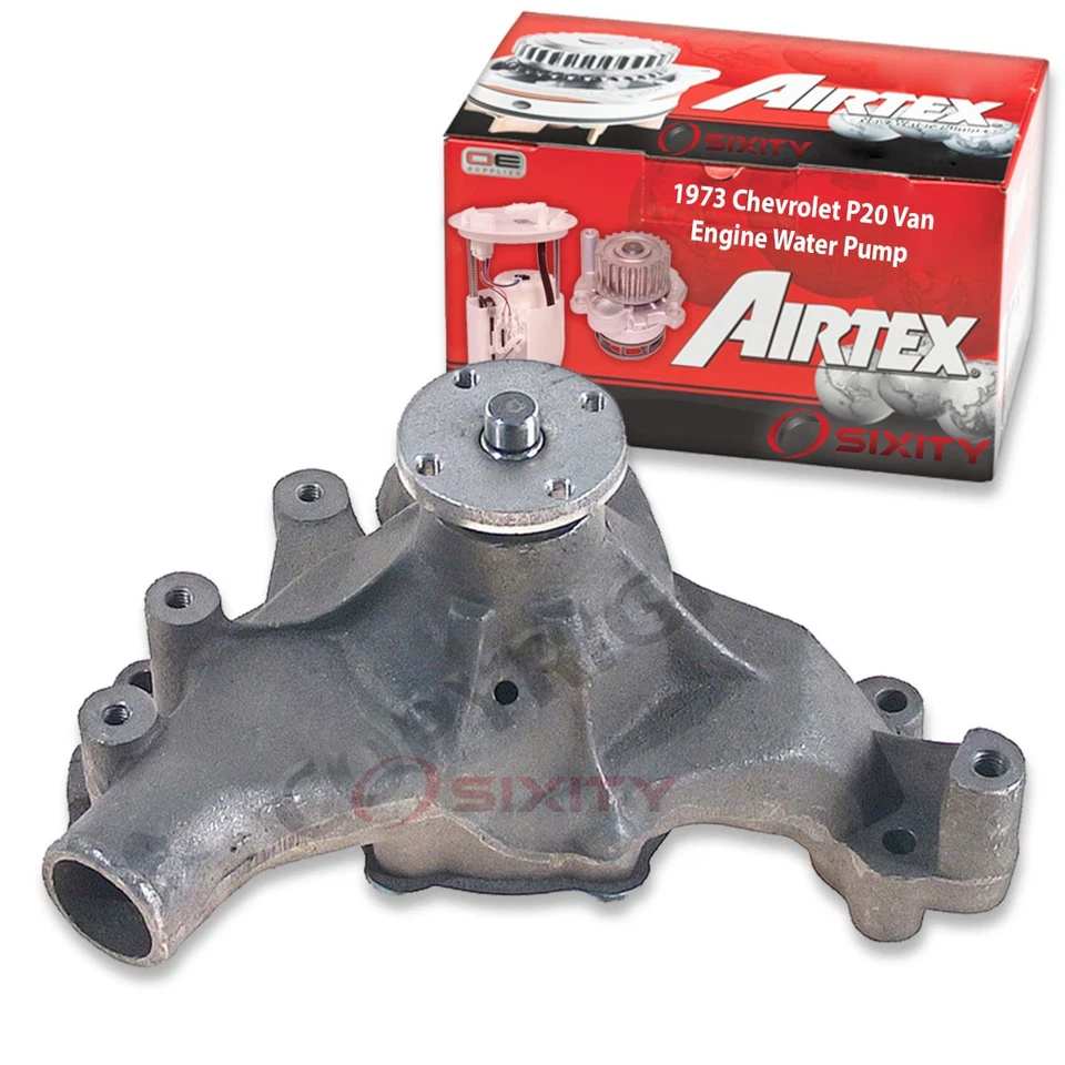 Bomba de agua del motor Airtex para camioneta Chevrolet P20 1973 7,4 L V8 refrigerante tx Foto 1 de 4