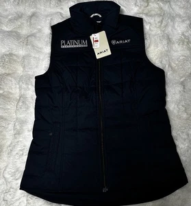 Ariat Women's M Blue PLATINUM PERFORMANCE Vest Crius Insulated Concealed Carry - Picture 1 of 13