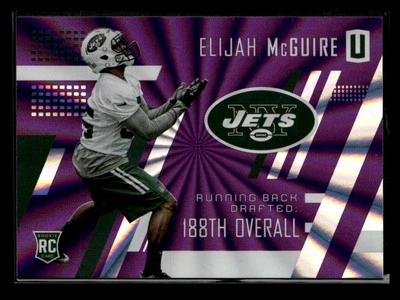2017 Panini Unparalleled #262 Elijah McGuire Purple #/149 - Image 1 of 2