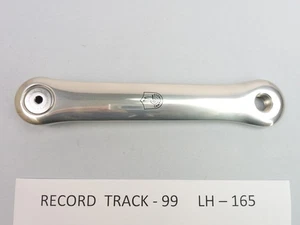 Campagnolo Record Track  Crank - LH 165 mm ( FC-PI165 ) - NOS  bicycle - Picture 1 of 7